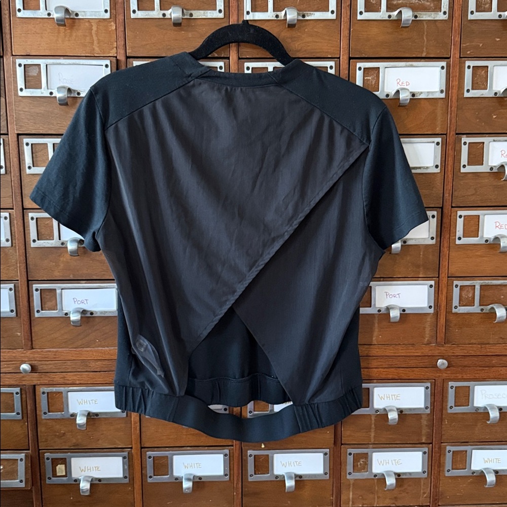 Adidas FL2215 Cross-Back Mesh Top Black Size Large